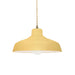 Justice Designs - CER-6260-MYLW-ABRS-BEIG-TWST - One Light Pendant - Radiance - Muted Yellow