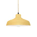 Justice Designs - CER-6260-MYLW-MBLK-BEIG-TWST - One Light Pendant - Radiance - Muted Yellow