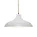 Justice Designs - CER-6263-BIS-ABRS-BEIG-TWST - One Light Pendant - Radiance - Bisque