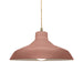 Justice Designs - CER-6263-CLAY-ABRS-BEIG-TWST - One Light Pendant - Radiance - Canyon Clay