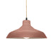 Justice Designs - CER-6263-CLAY-MBLK-BEIG-TWST - One Light Pendant - Radiance - Canyon Clay