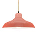 Justice Designs - CER-6265-BSH-MBLK-BEIG-TWST - One Light Pendant - Radiance - Gloss Blush