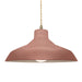 Justice Designs - CER-6265-CLAY-ABRS-BEIG-TWST - One Light Pendant - Radiance - Canyon Clay