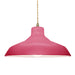 Justice Designs - CER-6265-CRSE-ABRS-BEIG-TWST - One Light Pendant - Radiance - Cerise