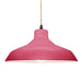 Justice Designs - CER-6265-CRSE-MBLK-BEIG-TWST - One Light Pendant - Radiance - Cerise