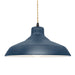 Justice Designs - CER-6265-MDMT-MBLK-BEIG-TWST - One Light Pendant - Radiance - Midnight Sky w/ Matte White