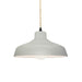 Justice Designs - CER-6260-MAT-MBLK-BEIG-TWST - One Light Pendant - Radiance - Matte White