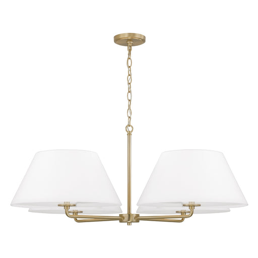 Capital Lighting - 453241MA - Four Light Chandelier - Parson - Matte Brass