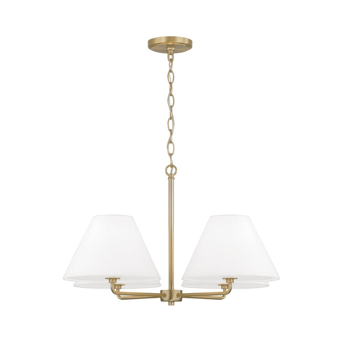 Capital Lighting - 453242MA - Four Light Chandelier - Parson - Matte Brass