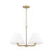 Capital Lighting - 453242MA - Four Light Chandelier - Parson - Matte Brass