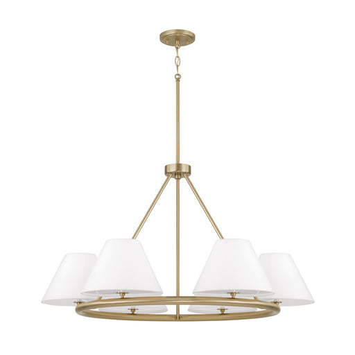 Capital Lighting - 453261MA - Six Light Chandelier - Parson - Matte Brass