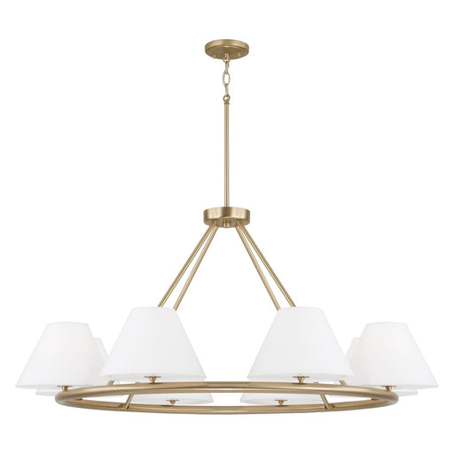 Capital Lighting - 453281MA - Eight Light Chandelier - Parson - Matte Brass