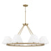 Capital Lighting - 453281MA - Eight Light Chandelier - Parson - Matte Brass