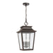 Capital Lighting - 953344OZ - Four Light Outdoor Hanging Lantern - Chandler - Oiled Bronze