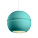 Justice Designs - CER-6415-RFPL-ABRS-WTCD - One Light Pendant - Radiance - Reflecting Pool