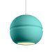 Justice Designs - CER-6415-RFPL-NCKL-WTCD - One Light Pendant - Radiance - Reflecting Pool