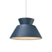 Justice Designs - CER-6420-MID-ABRS-WTCD - One Light Pendant - Radiance - Midnight Sky