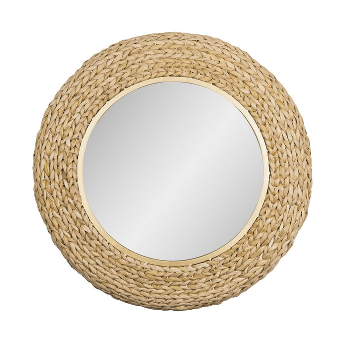 Varaluz - 457MI30FGN - Mirror - Athena - French Gold/Natural Seagrass