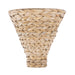 Varaluz - 502W01FGN - One Light Wall Sconce - Hilton Head - French Gold/Natural Seagrass