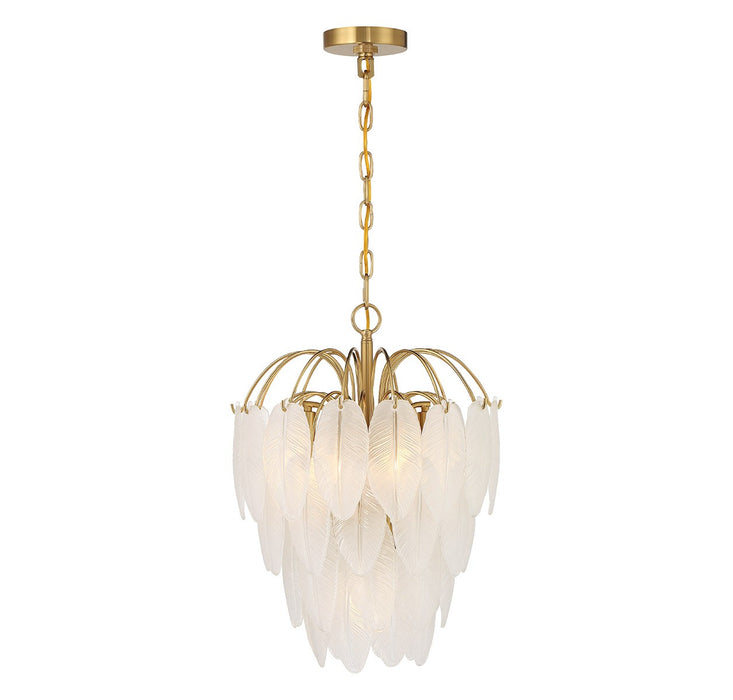 Savoy House - 1-3507-5-322 - Five Light Chandelier - Boa - Warm Brass