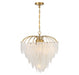 Savoy House - 1-3508-6-322 - Six Light Chandelier - Boa - Warm Brass