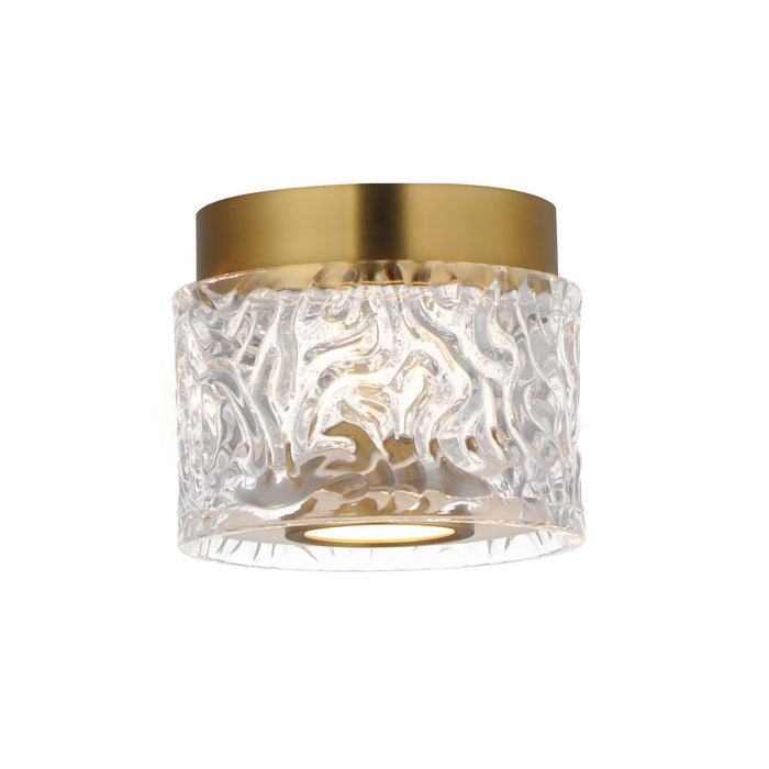 ET2 - E11089-124NAB - LED Flush Mount - Elysian - Natural Aged Brass