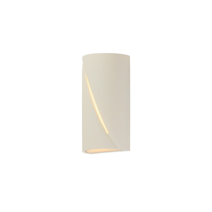 ET2 - E14392-CHK - LED Outdoor Wall Sconce - Puff - Chaulk White