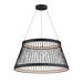 ET2 - E20983-BK - LED Pendant - Loom - Black