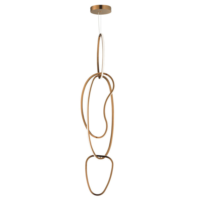 ET2 - E24617-BCN - LED Pendant - Unity - Brushed Champagne