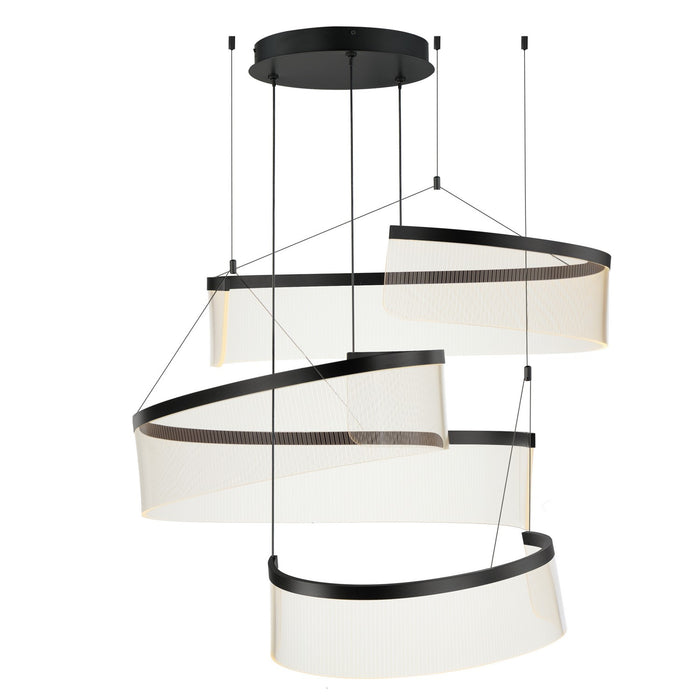 ET2 - E24776-133BK - LED Pendant - Sonata - Black