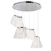 ET2 - E24816-82PC - LED Pendant - Tartan - Polished Chrome