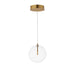 ET2 - E25071-18NAB - LED Pendant - Global - Natural Aged Brass