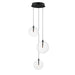 ET2 - E25073-18BK - LED Pendant - Global - Black