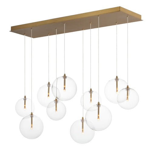 ET2 - E25079-18NAB - LED Pendant - Global - Natural Aged Brass