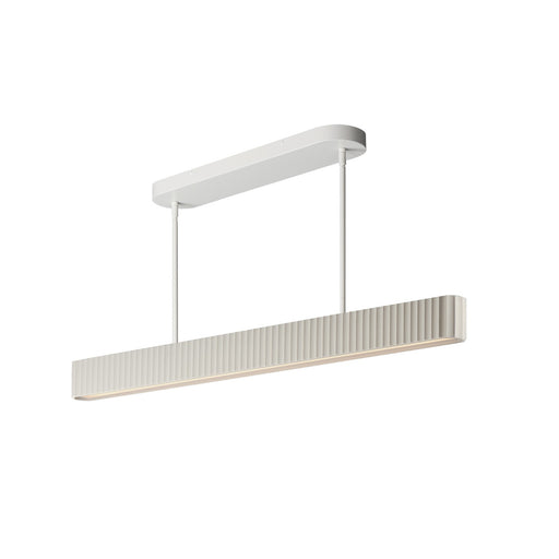 ET2 - E25176-CHK - LED Linear Pendant - Delphi - Chaulk White