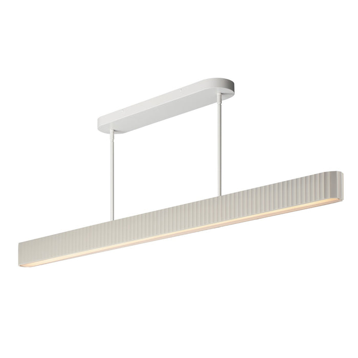 ET2 - E25178-CHK - LED Linear Pendant - Delphi - Chaulk White