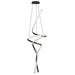 ET2 - E30667-BK - LED Pendant - Serpentine - Black