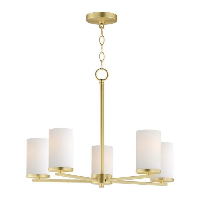 Maxim - 10286SWSBR - Five Light Pendant - Lateral - Satin Brass