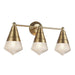 Maxim - 10393PRNAB - Three Light Bath Vanity - Hargreaves - Natural Aged Brass