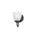 Maxim - 11381FTBK - One Light Bath Vanity - Axis - Black