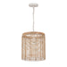 Maxim - 22442NAEC - One Light Pendant - Vannerie - Ecru