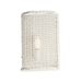 Maxim - 22471WWT - One Light Wall Sconce - Cestino - Weathered White