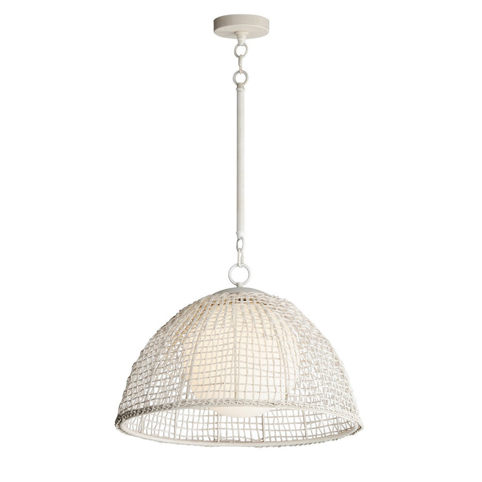 Maxim - 22472WWT - One Light Pendant - Cestino - Weathered White