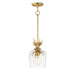 Maxim - 2871GL - One Light Pendant - Paloma - Gold Leaf