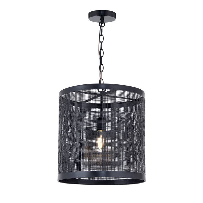 Maxim - 31222BK - One Light Pendant - Hatcher - Black