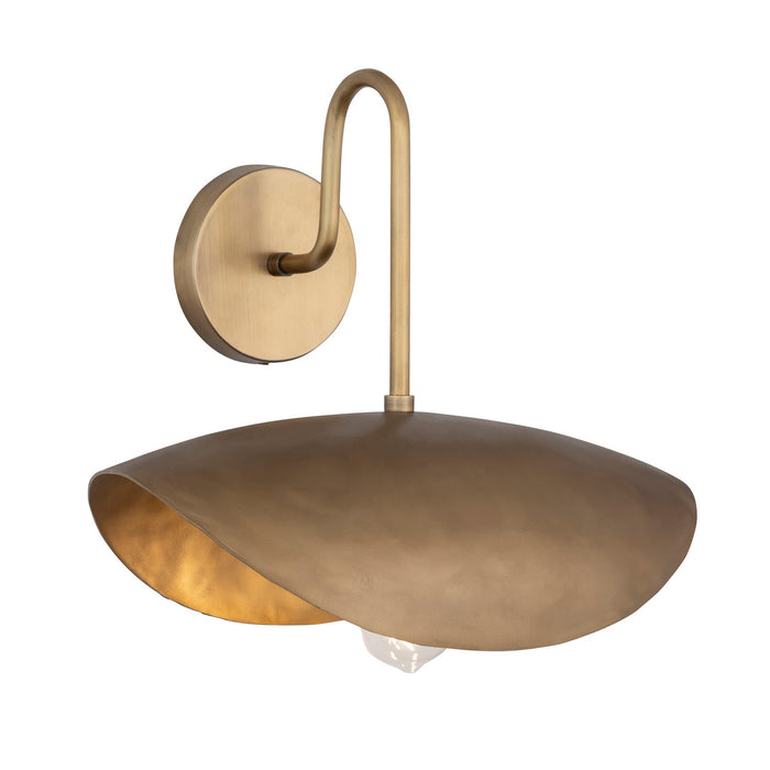 Maxim - 31260NG - One Light Wall Sconce - Denarii - Natural Gold