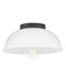 Lark - 83301BK-CO - LED Flush Mount - Stu - Black