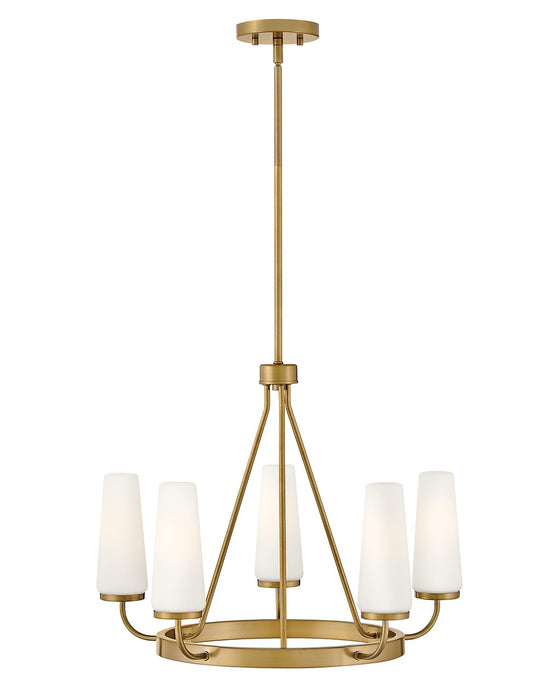 Lark - 83625GO - LED Chandelier - Selma - Gold