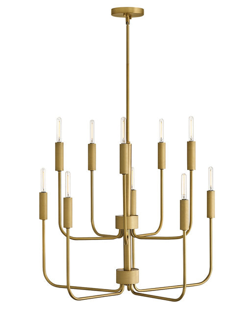 Lark - 83636LCB - LED Chandelier - Austen - Lacquered Brass