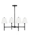 Lark - 83774BK - LED Chandelier - Beale - Black